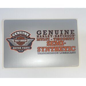 HARLEY DAVIDSON 9"x6" Car Motorcycle Truck‎ Stickers Decal Vintage Vtg Lot Of 5